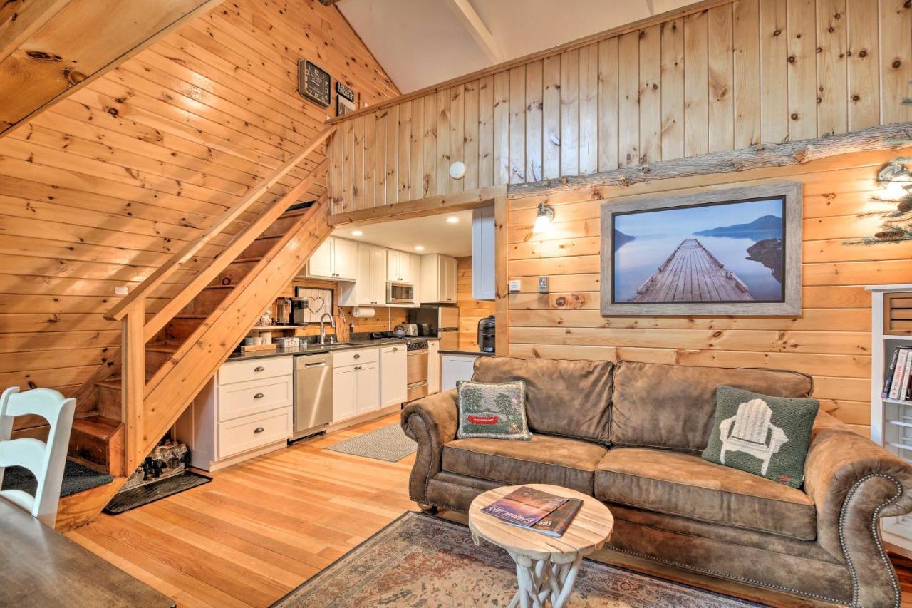 Pet-Friendly Adirondack Cabin With On-Site Lake Villa Saranac Lake Eksteriør billede