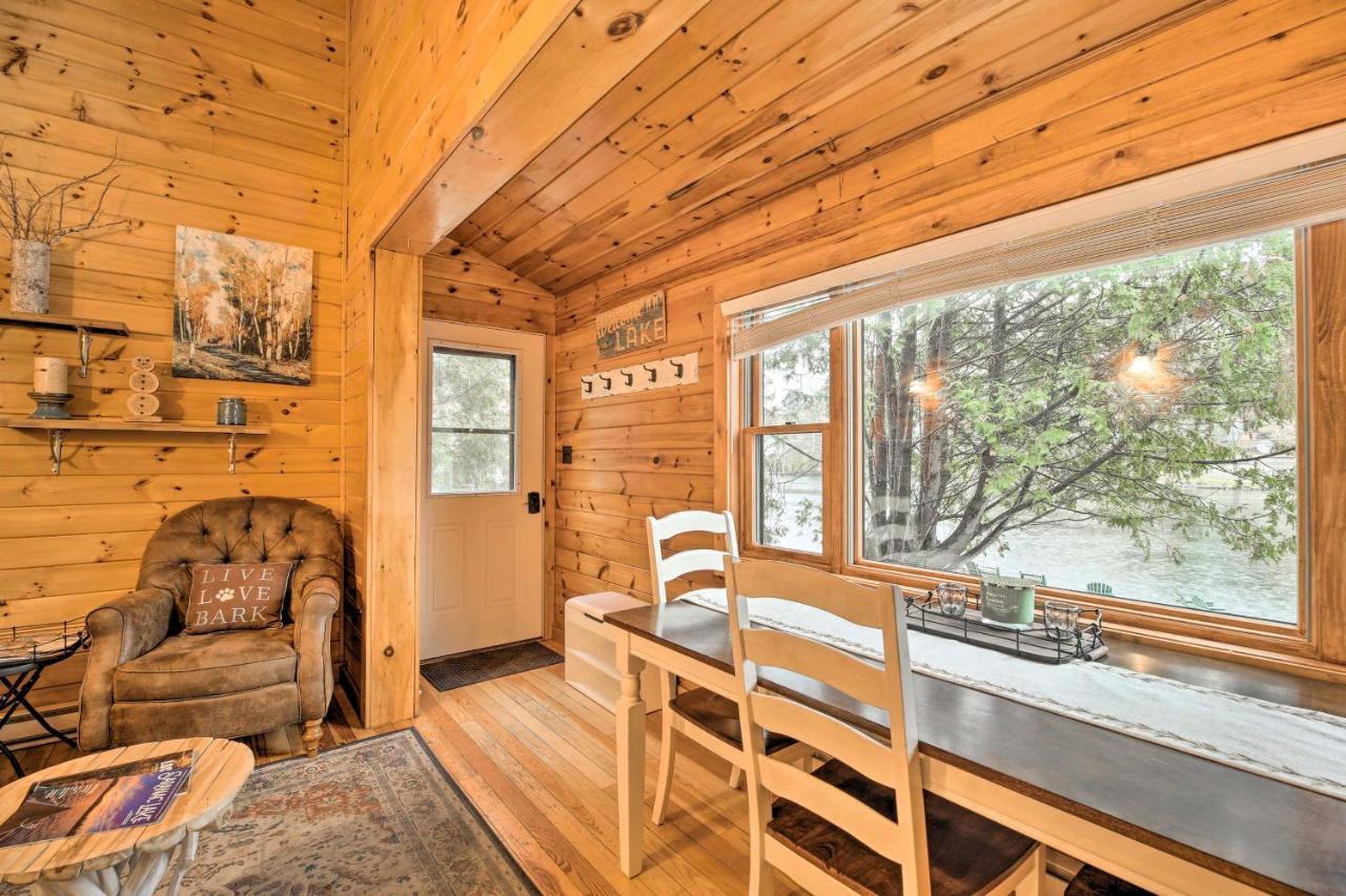 Pet-Friendly Adirondack Cabin With On-Site Lake Villa Saranac Lake Eksteriør billede